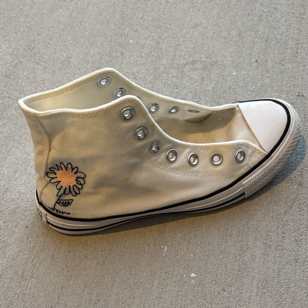 Converse women White Canvas Shoes - Picture 11 of 16